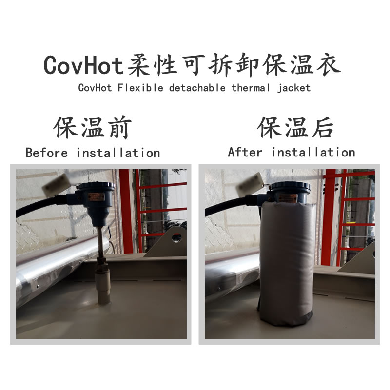 工業(yè)溫度變送器保溫套 CovHot工業(yè)測(cè)溫儀器溫度傳感器儀表防凍